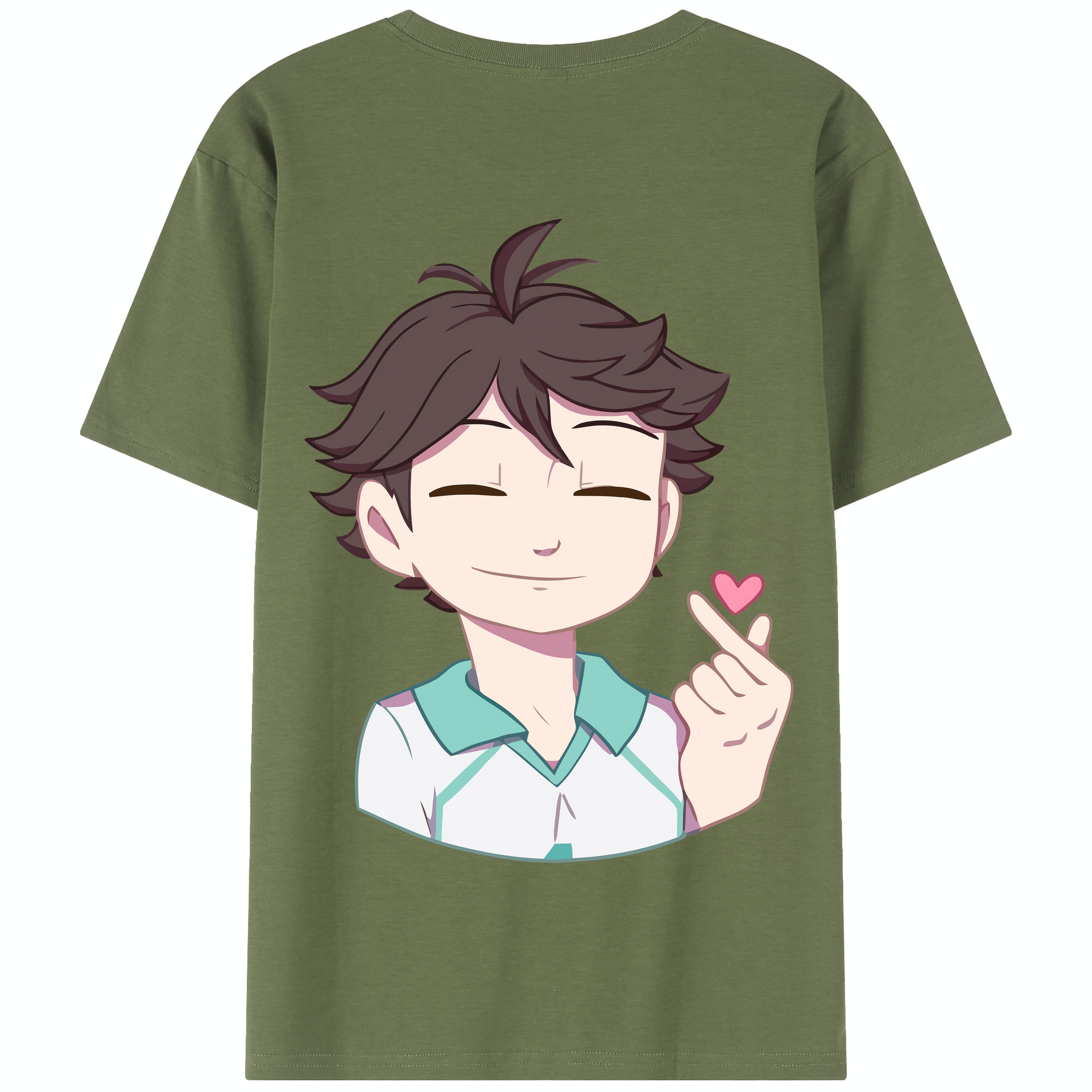 （画像用） ハイキュー!! Haikyu!! 綿100％半袖Tシャツ（背面プリント）